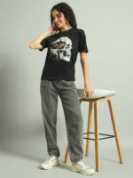 Skull Printed T-Shirt for Women - Image 7