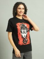 Shiva Printed T-Shirt for Women