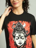 Shiva Printed T-Shirt for Women - Image 2