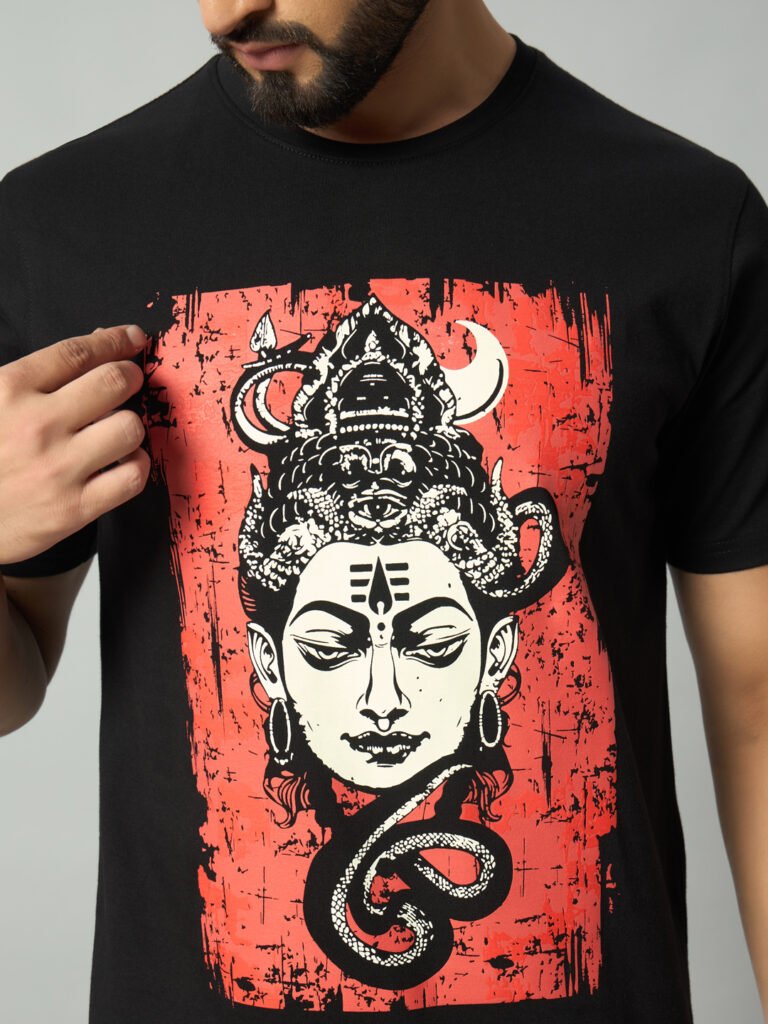 Cosmic Store Shiva Printed T-Shirt | Cosmic Store