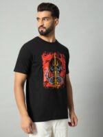Dark Trishula Printed T-Shirt - Image 3