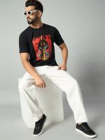 Dark Trishula Printed T-Shirt - Image 10
