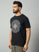 Shri Yantra Glow in the Dark | UV Reactive T-Shirt - Image 6