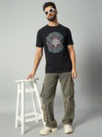 Shri Yantra Glow in the Dark | UV Reactive T-Shirt - Image 4