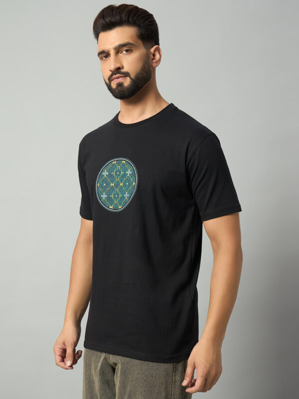 Shipibo Snake Glow in the Dark | UV Light Reactive T-Shirt