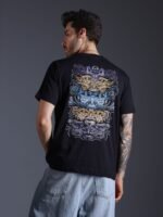 Totem Black Glow in the Dark | UV Reactive T-Shirt - Image 5