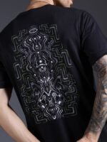 Sacred Spirit Black Glow in the Dark | UV Reactive T-Shirt - Image 5