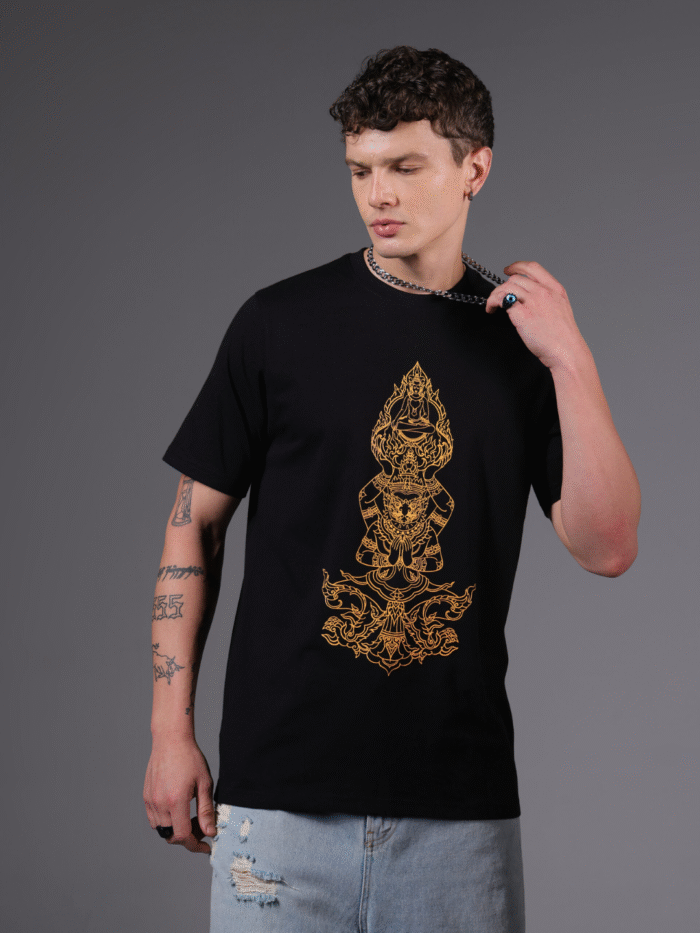 Garuda Glow in the Dark UV-Glow T-Shirt - Image 1