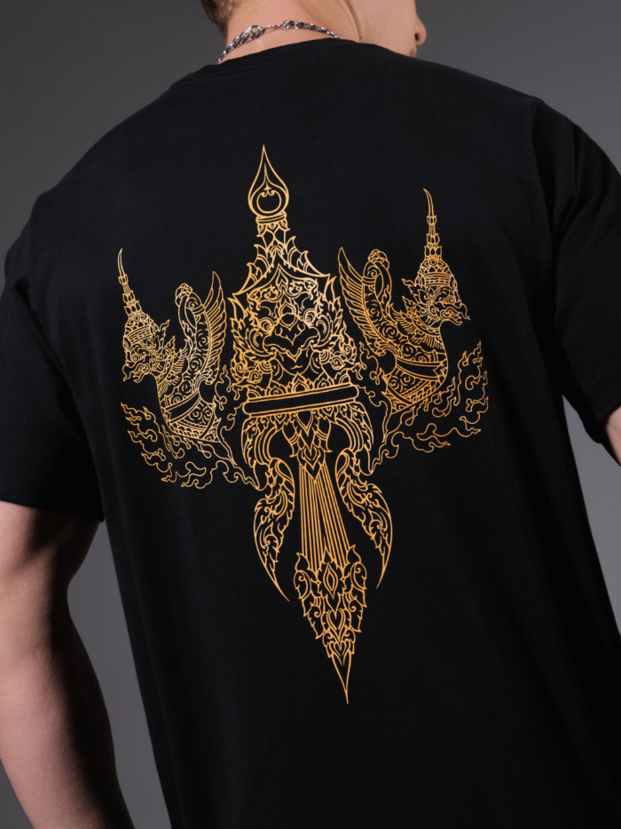Garuda Glow in the Dark UV-Glow T-Shirt - Image 3