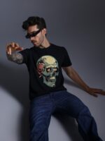 Robo Skull Printed T-Shirt for Men - Image 5