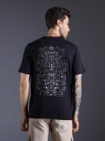 Sacred Spirit Black Glow in the Dark | UV Reactive T-Shirt - Image 6