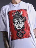 Shiva Printed Oversized T-Shirt - Image 2