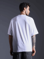 Robo Skull Printed Oversized T-Shirt - Image 4