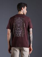 Sacred Spirit Brown Glow in the Dark | UV Reactive T-Shirt - Image 6