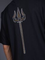 Om Yantra Glow in the Dark | UV Reactive Oversized T-Shirt - Image 6