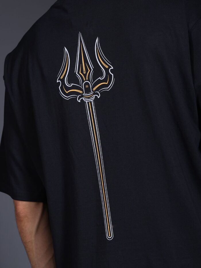 Om Yantra Glow in the Dark UV-Glow T-Shirt - Image 3
