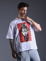 Shiva Printed Oversized T-Shirt - Image 5