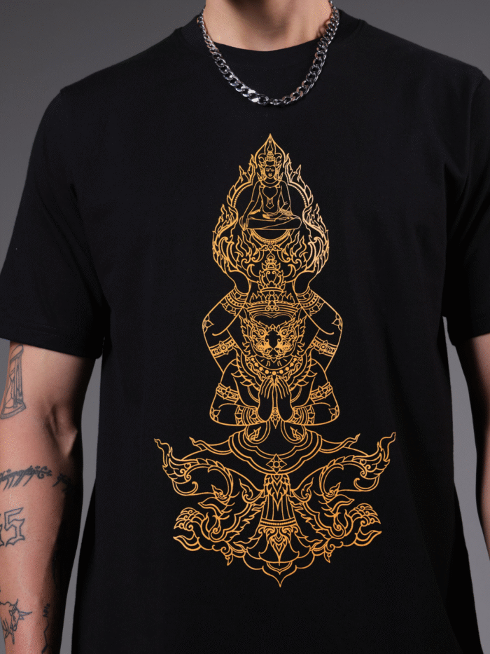 Garuda Glow in the Dark UV-Glow T-Shirt - Image 5