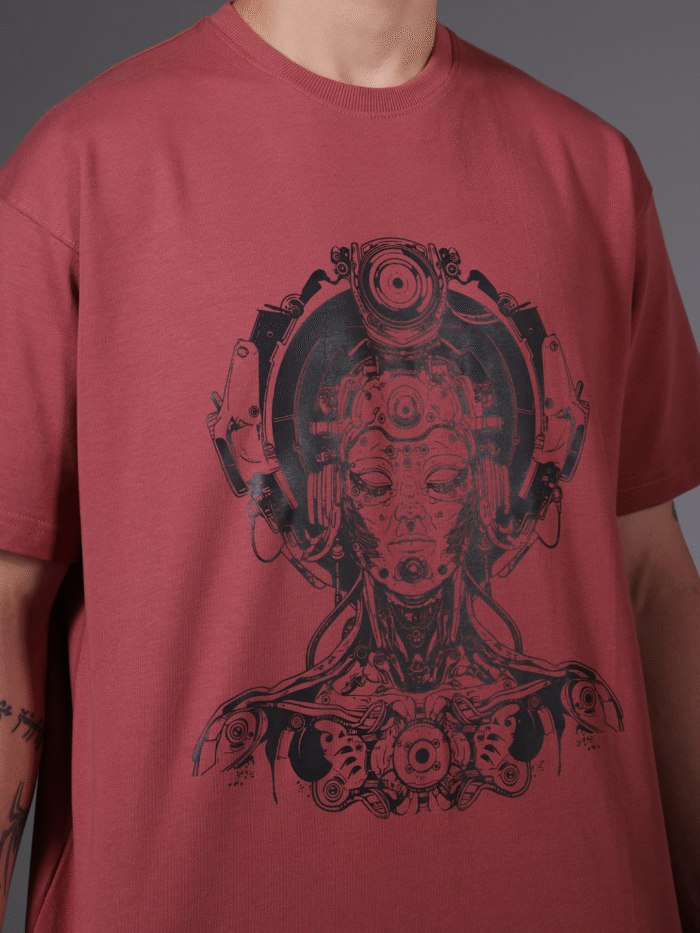 Cyborg Printed T-shirt - Image 2