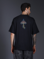 Shroom Alien Glow in the Dark | UV Reactive Oversized T-shirt - Image 4