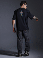 Shroom Alien Glow in the Dark | UV Reactive Oversized T-shirt - Image 3