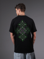 Nexus Black Glow in the Dark | UV Reactive T-Shirt - Image 2