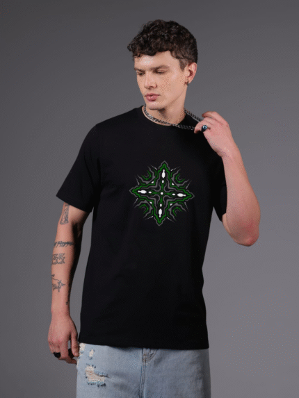 Nexus Black Glow in the Dark & UV Reactive T-Shirt