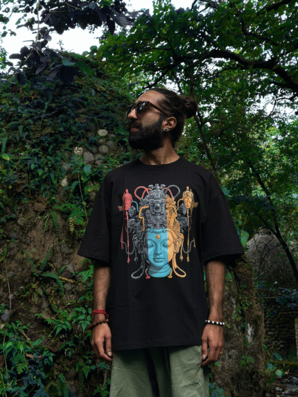 BUDHA Printed Oversized T-Shirt
