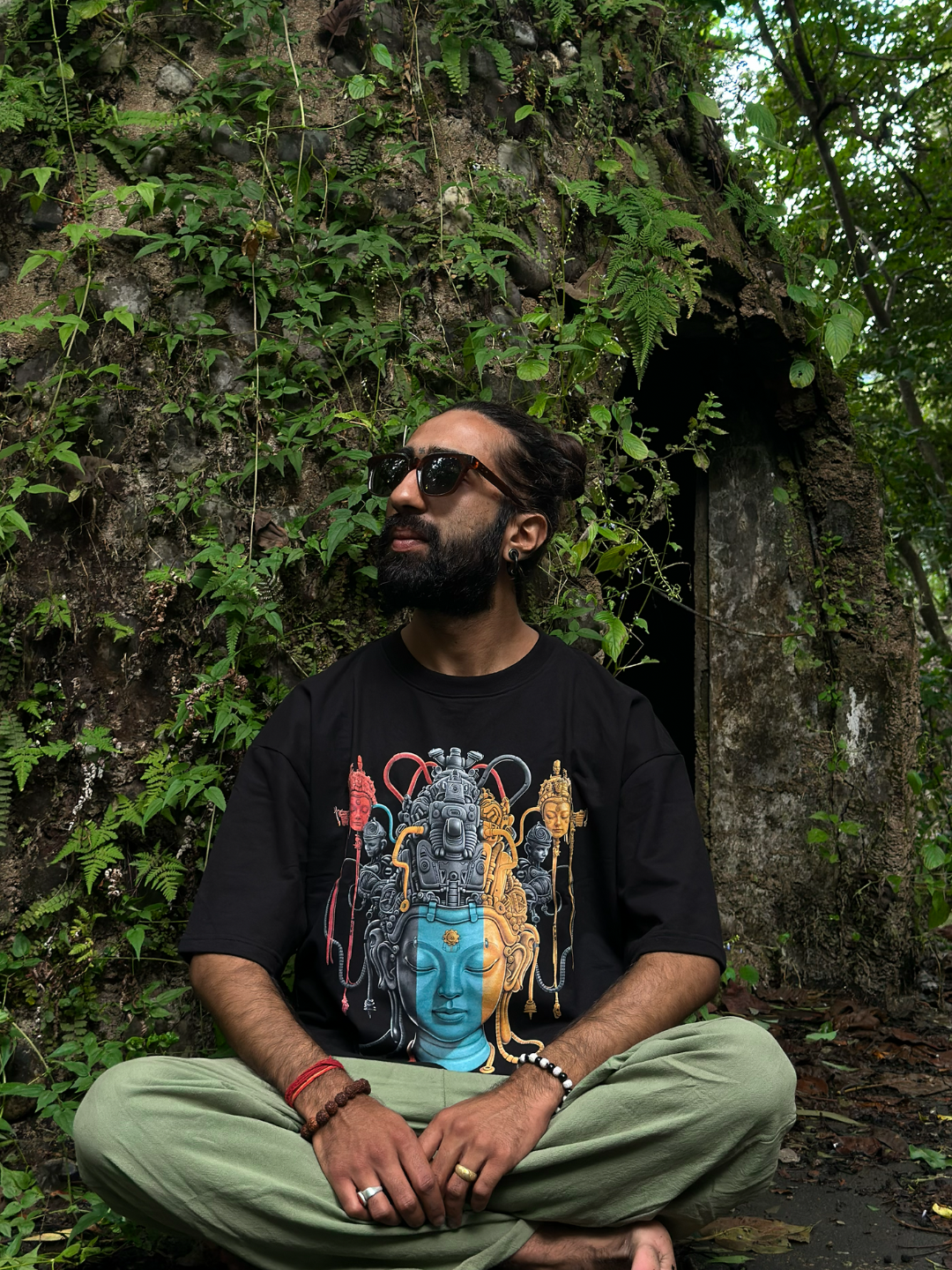 31 BUDHA Printed Oversized T-Shirt - Image 4