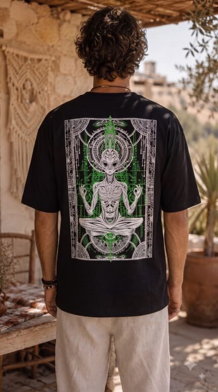 Alien cyborg tshirt